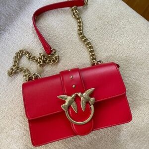 Pinko small red bag purse